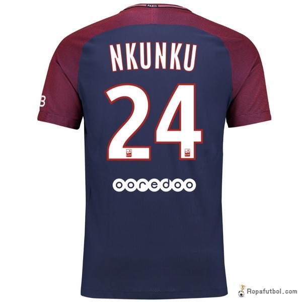 Camiseta Paris Saint Germain Replica Primera Ropa Nkunku 2017/18